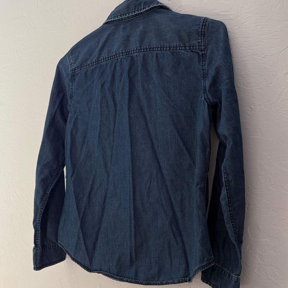 Banana Republic Soft Wash Denim Shirt size M - Picture 7 of 7